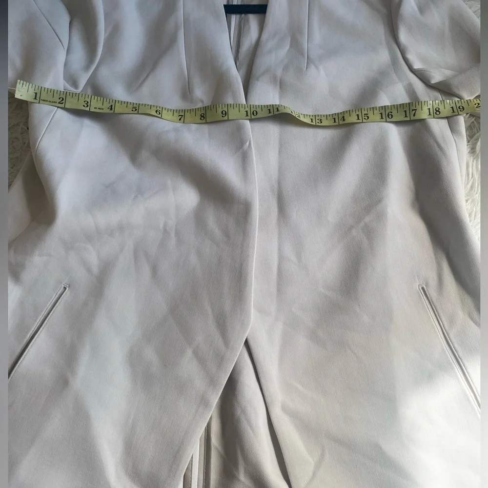 Aritzia Babaton New Power Blazer in Matte Pearl - Picture 4 of 11